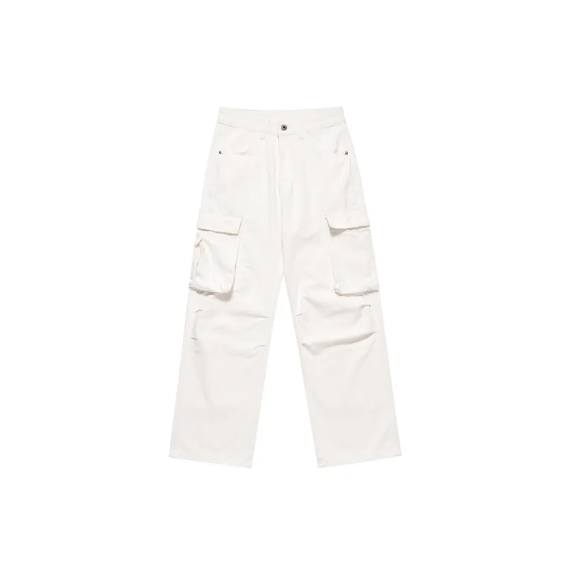Casual Loose Straight Leg Cargo Pants
