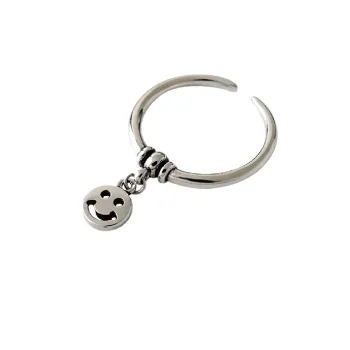 Retro Smiley Ring