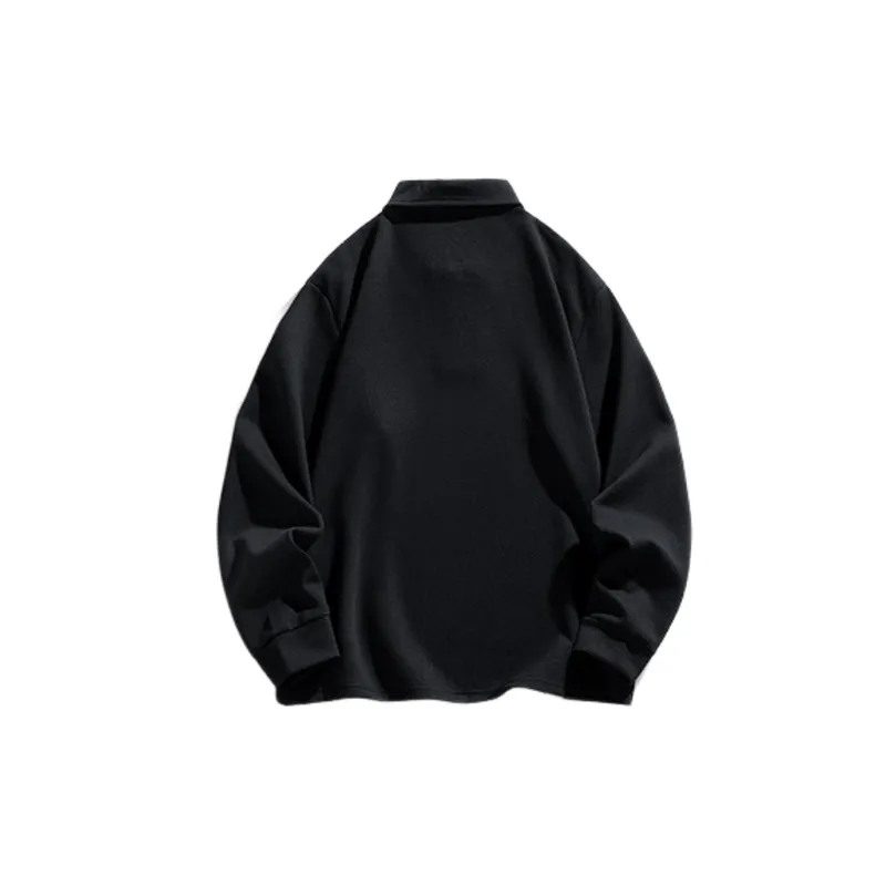 Casual Loose Pique Polo-11