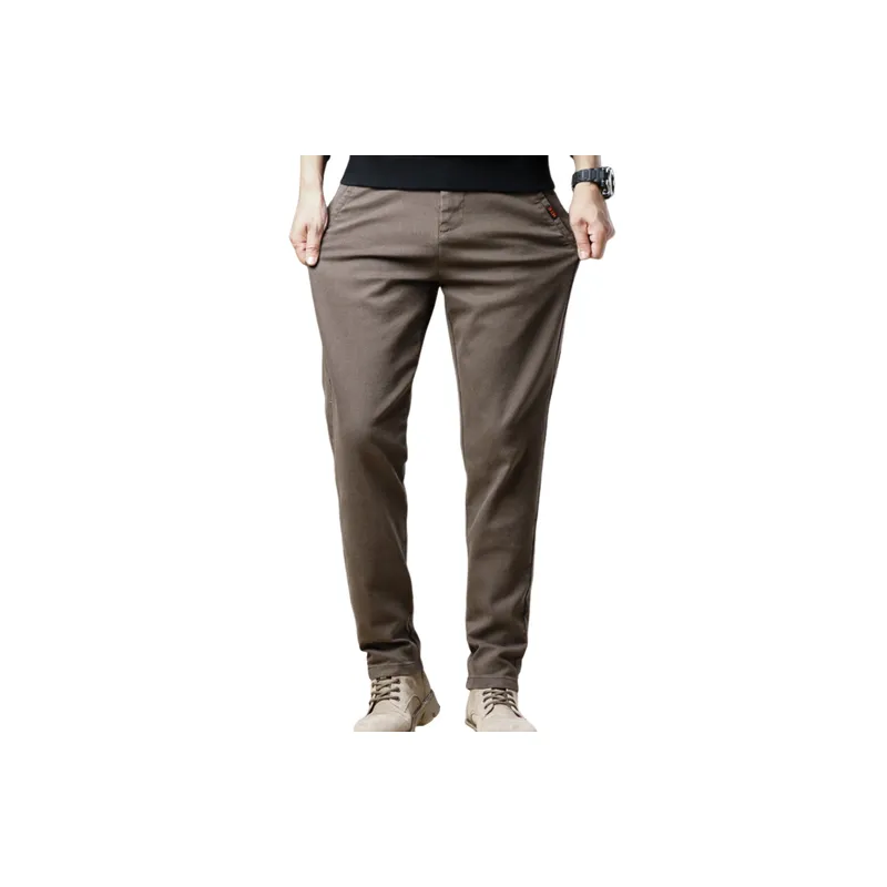 Fashion Business Cotton Suit Trousers-6