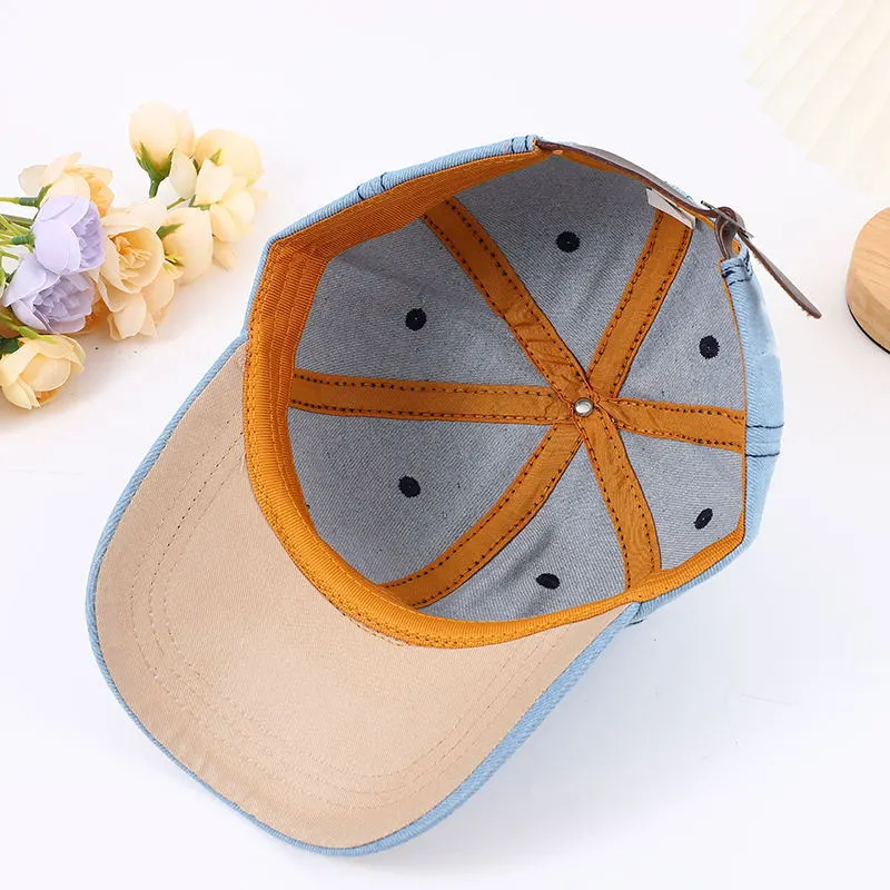 Retro Washed Peaked Cap-3