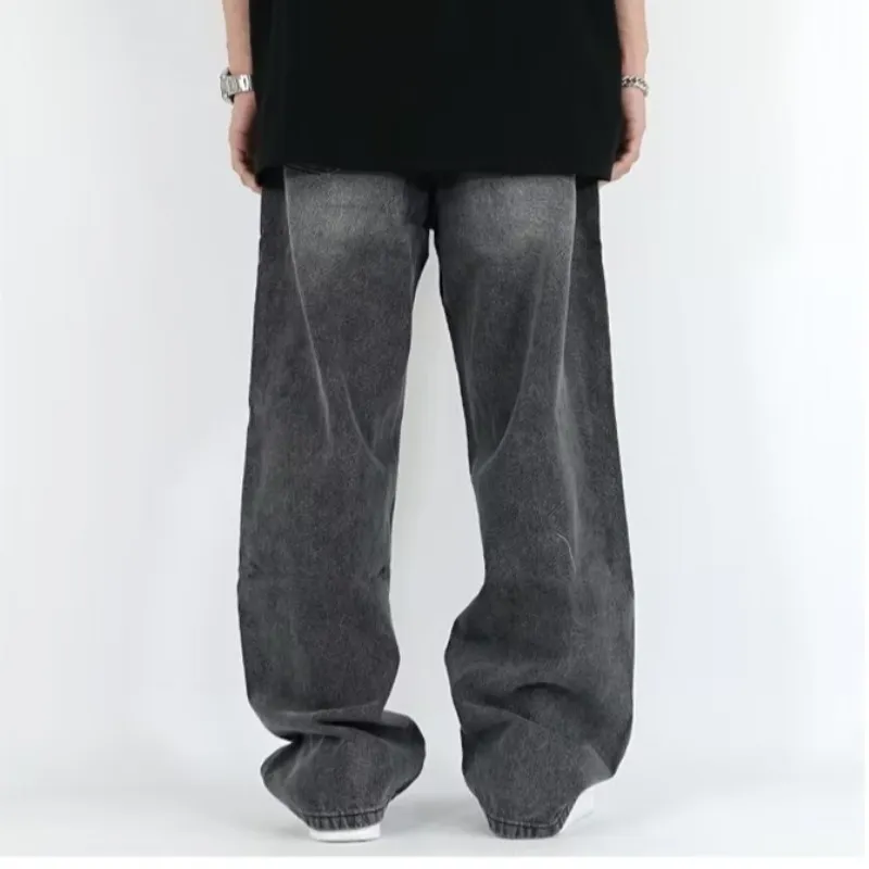 Retro Washed Jeans-4