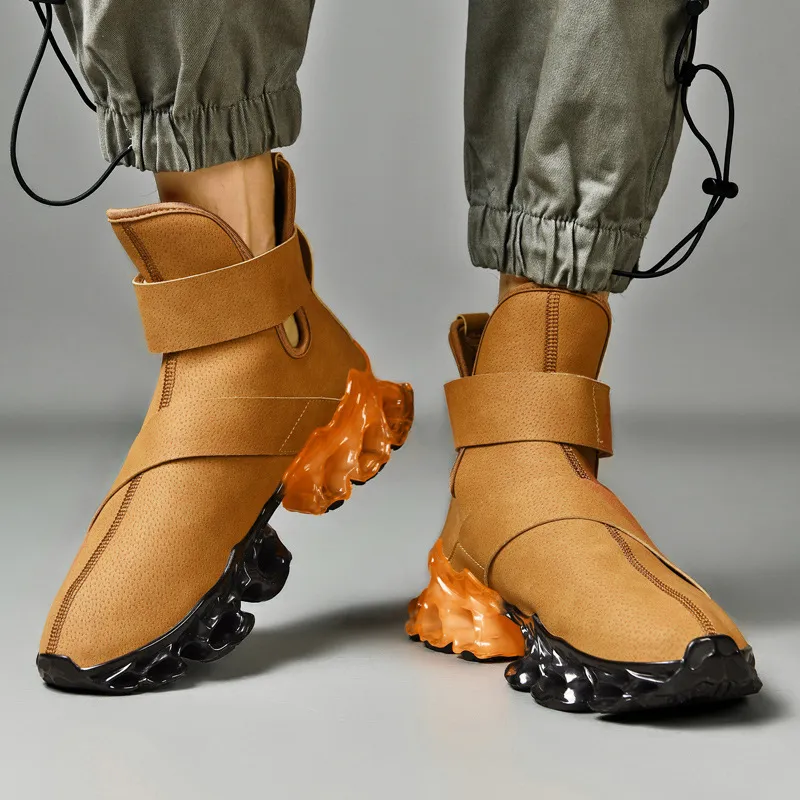 Fashion Retro Basics Martin Boot-1