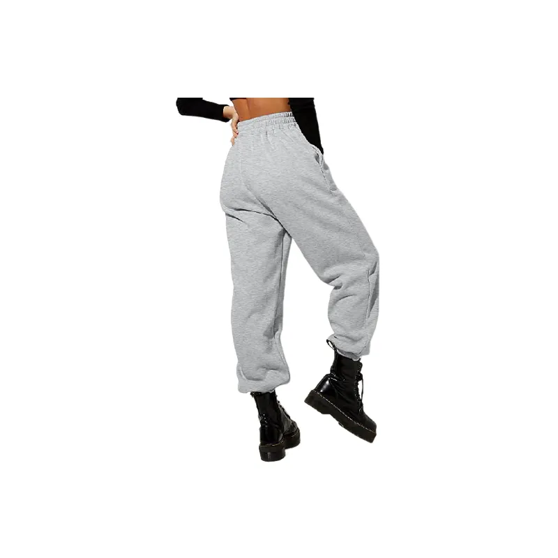 Loose Sporty Cotton Sports Pants Women-9