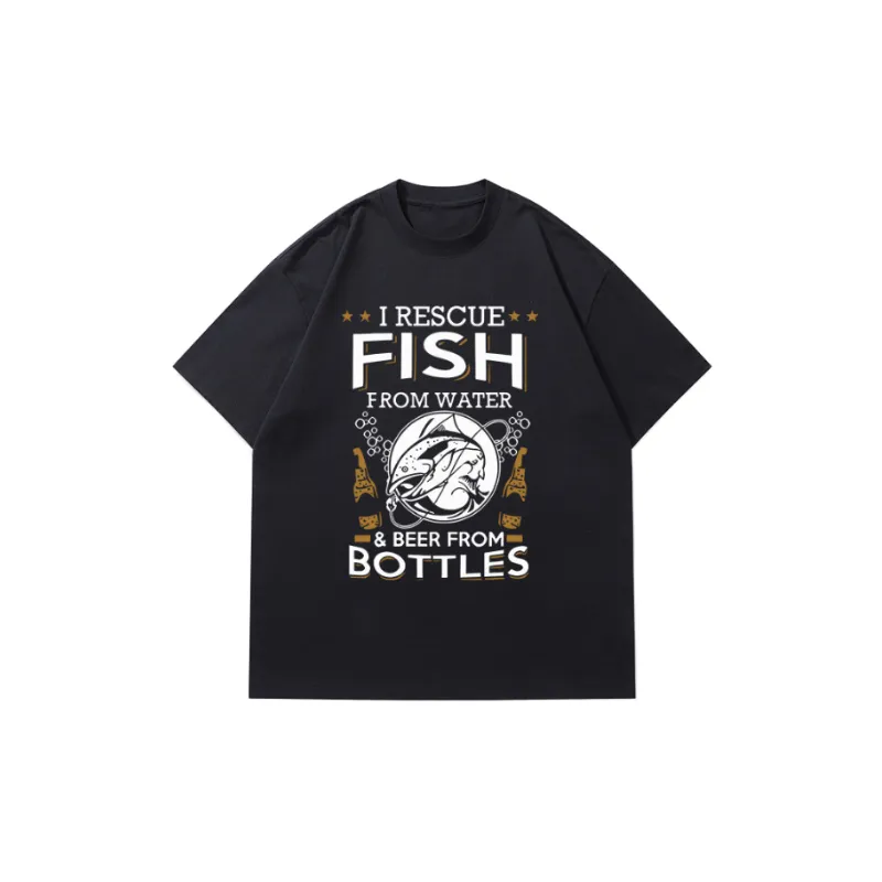 Street Casual Milk Fiber T Shirt-0