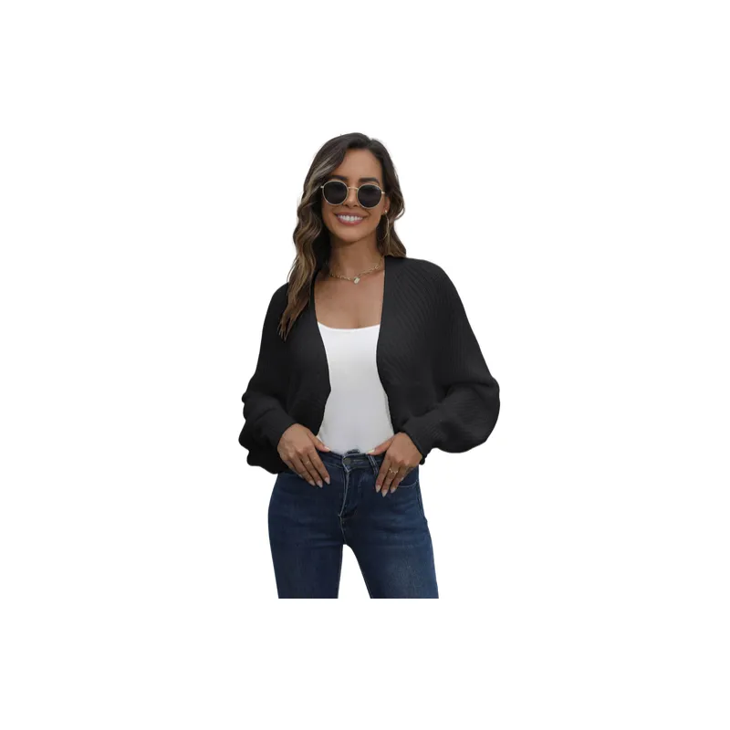 Casual Plain Acrylic Fibres Knitwear Women-2