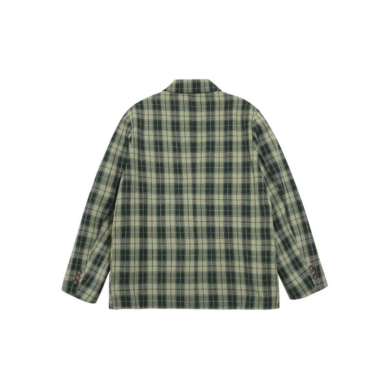 Retro PlaidBusiness Suit-1