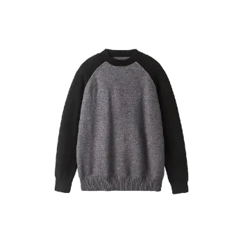 Casual Loose Acrylic Fibres Sweater