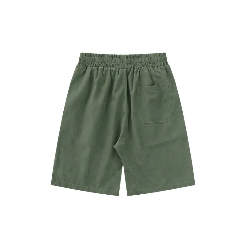 Fashionable Simple Polyester Casual Shorts-7