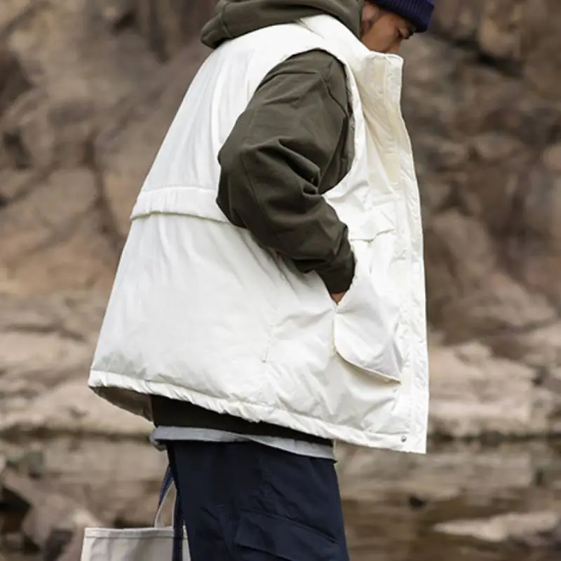 Fashion Simple Polyester Vest-3