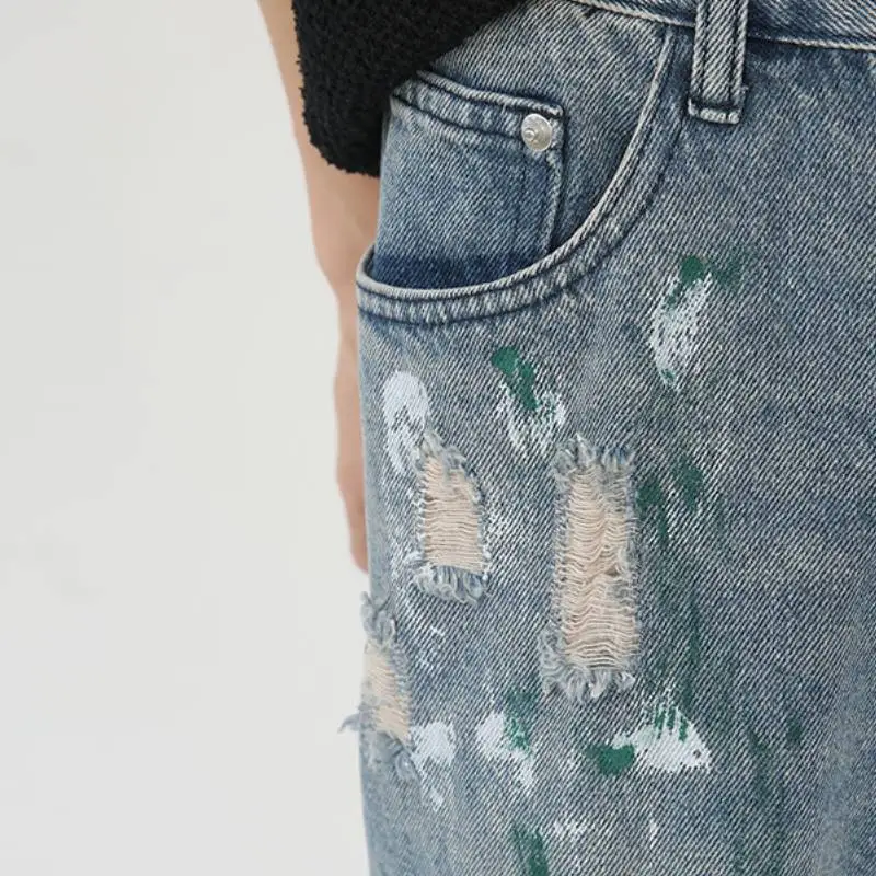 Retro Washed Jeans-4