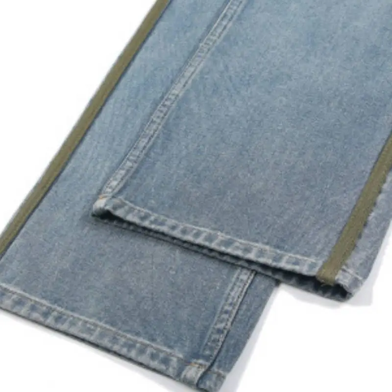Simple Loose Jeans-5