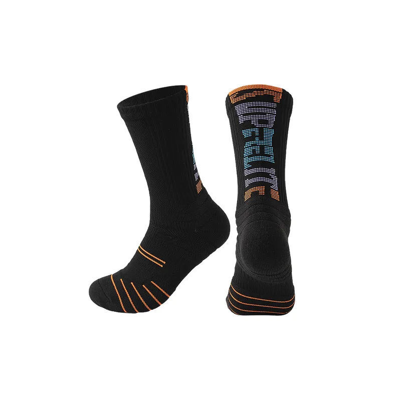 Casual Simple Polyester Cotton Mid Calf Sock-2