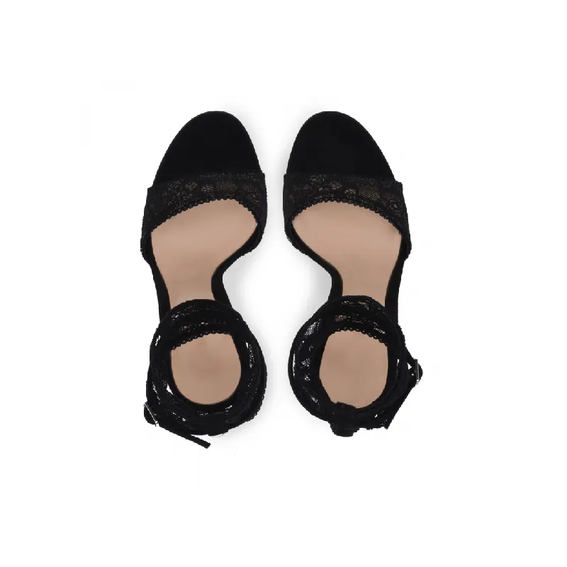 Fashion Lace High Heels-1