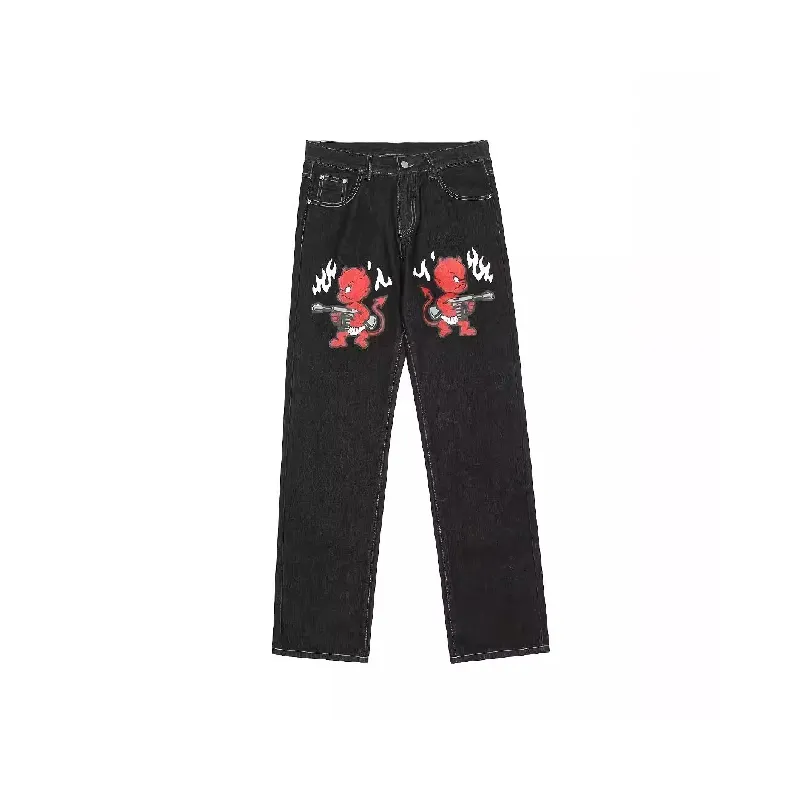 Street Cartoon Jeans-0