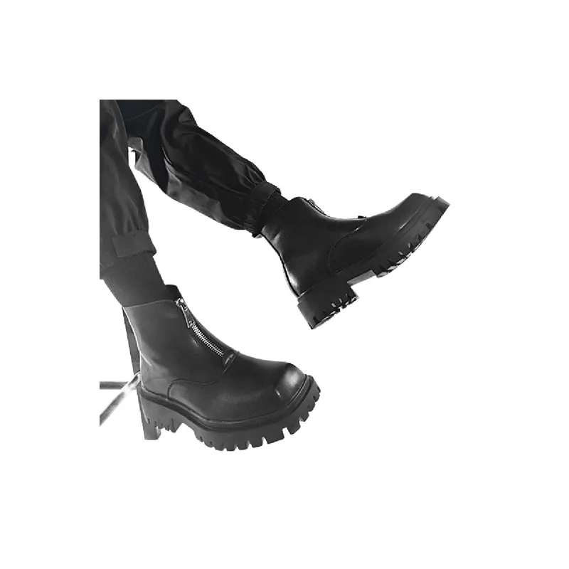 Zipper Retro Martin Boot-1