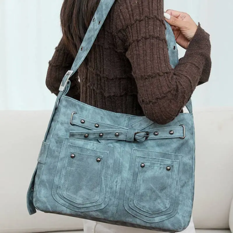 Cool Denim Shoulder Bag-2