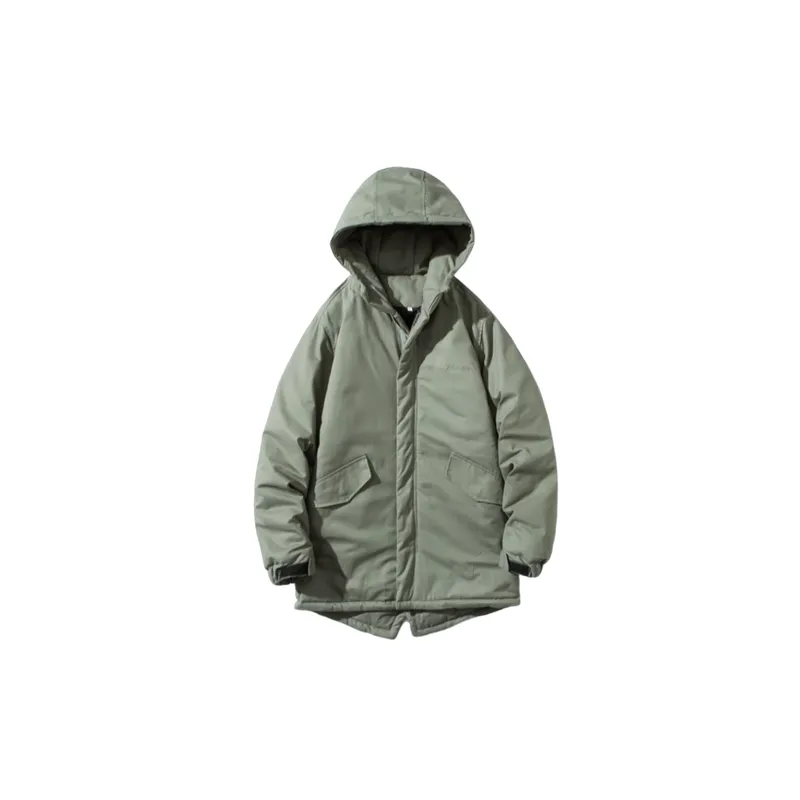 Casual Warming Cotton Blended Fabric Jacket-5