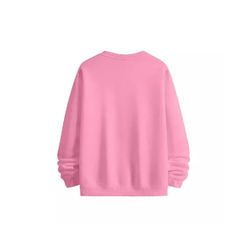 Fashionable Loose Terry Fabric Sweatshirt-3
