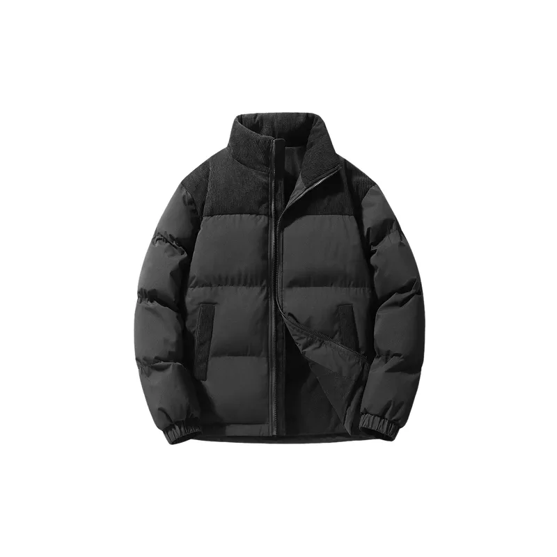 Casual Sporty Polyester Quilted Jacket-0
