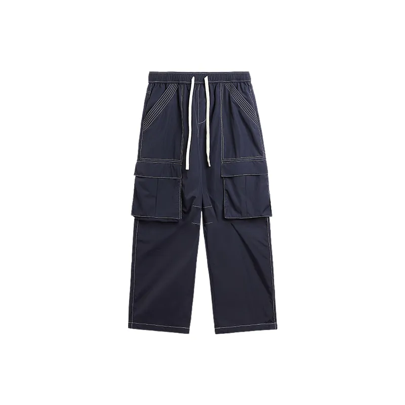 Casual Waterproof Nylon Cargo Pants-4