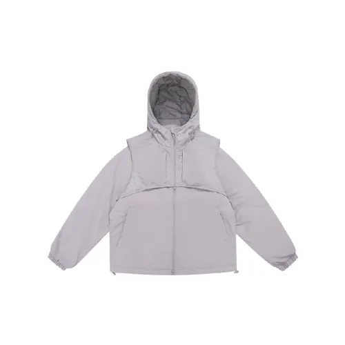 Fashionable Simple White Duck Down Jacket