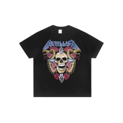 Metallica Rock Washed Old T shirt Loose