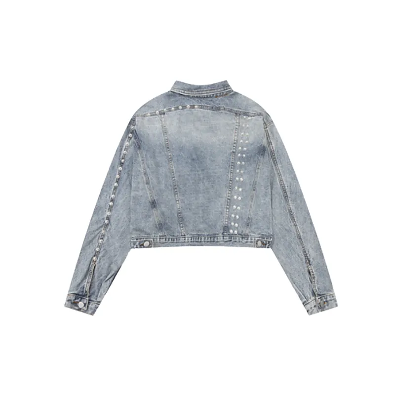 Casual Trendy Denim Jacket Women-1