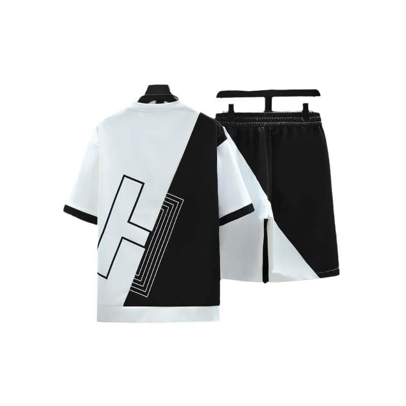 Trendy Silk Sports Suit-6