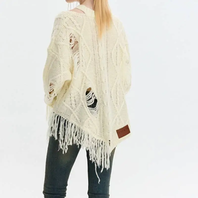 Simple Basics Acrylic Fibres Sweater Women-9