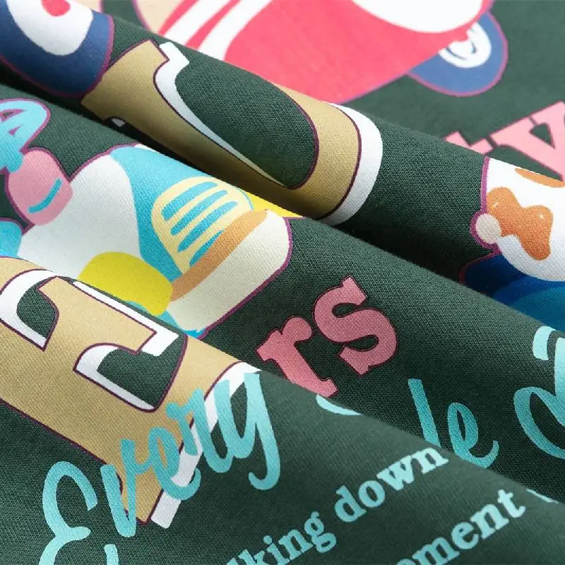 Retro Casual Cotton T Shirt Unisex-5