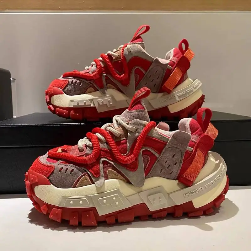 Fashionable Casual Chunky Sneakers-5