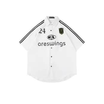 Comfortable Simple Letter Shirt