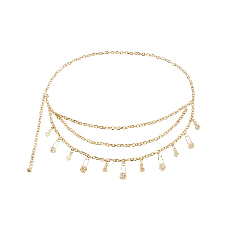 Fashionable Retro Waist Chain Women-0