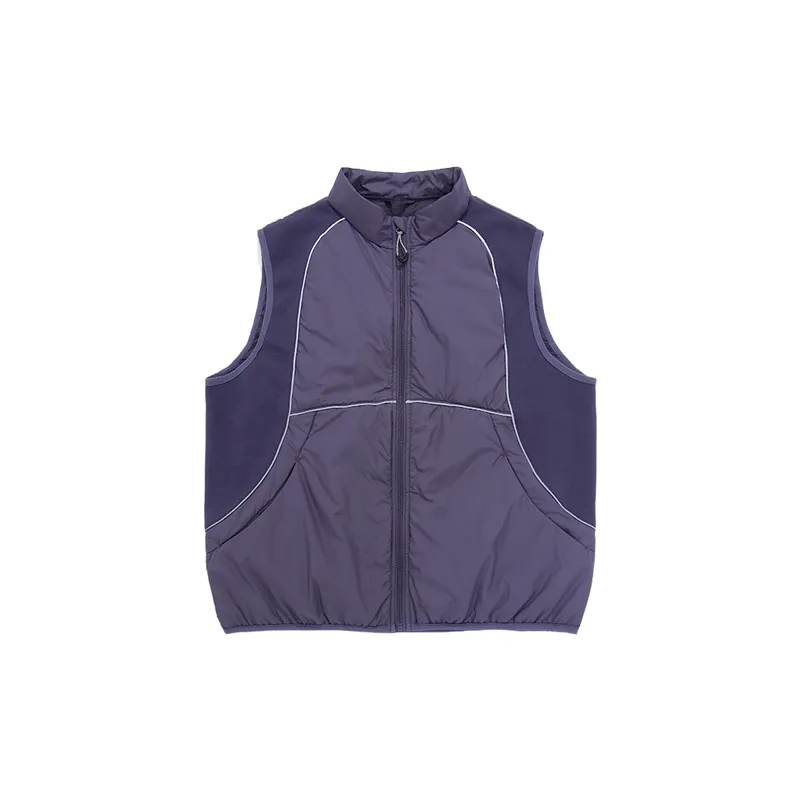 Trendy Contrast Color Polyester Vest-0
