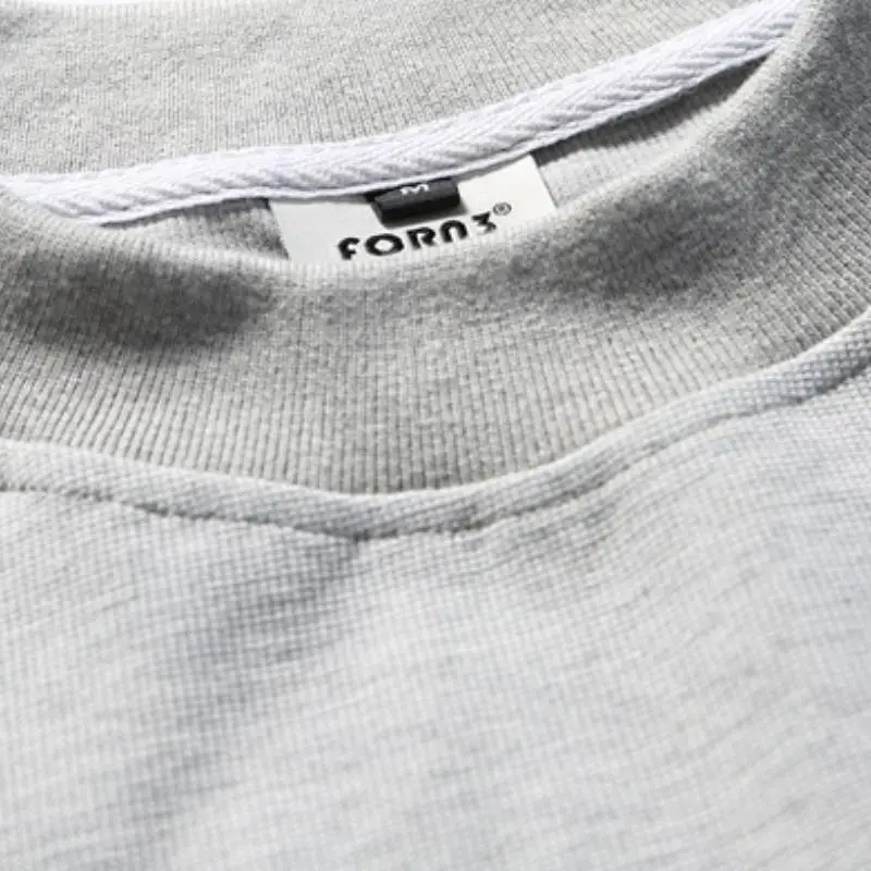 Casual Plain Cotton Blended Fabric T Shirt-4