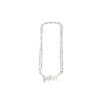 Retro Letter Splicing Necklace