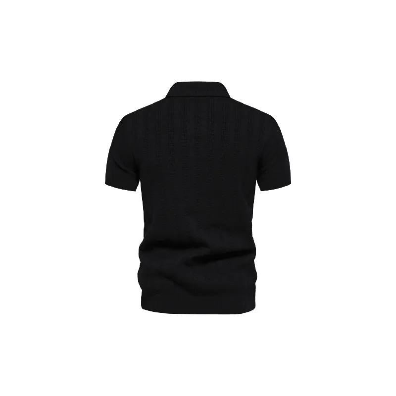 Loose Plain Viscose Polo-5