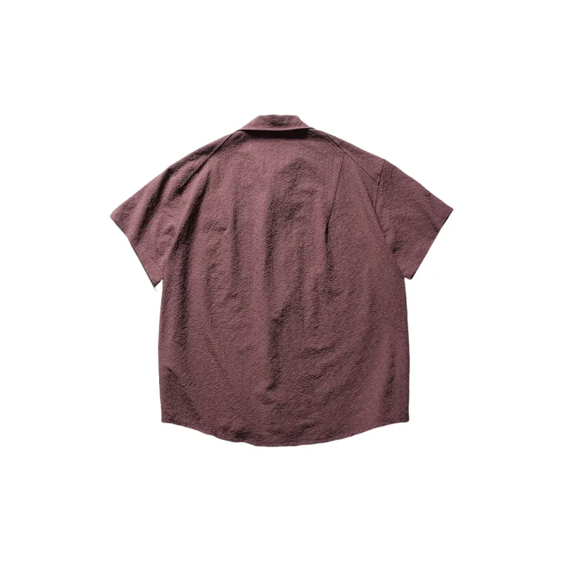 Outdoor Loose Blended Synthetic Fabrics Shirt-5
