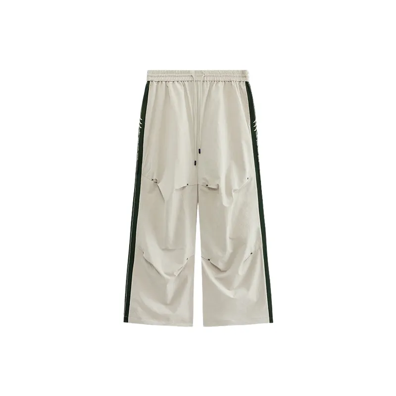 Casual Striped Blended Synthetic Fabrics Sports Pants-6