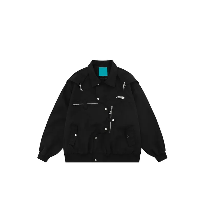 Retro Loose Flight Jacketet-2