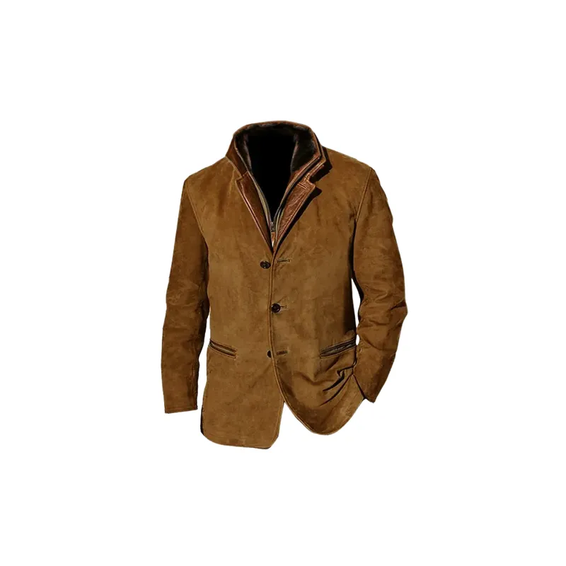 Fashionable Retro Business Suit-5