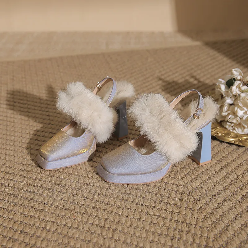 Fashionable Luminous High Heels-9