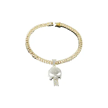 Skull Cuban Pendant Chain