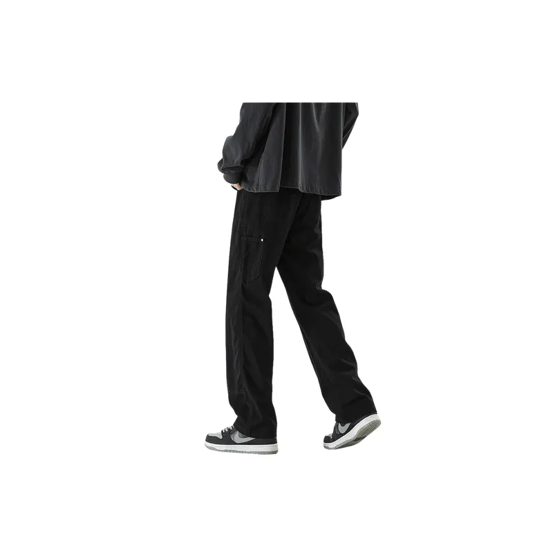 Funky Loose Cotton Cargo Pants-1