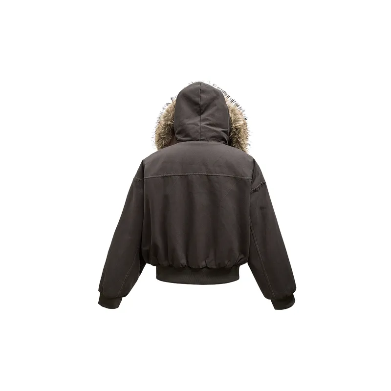 Loose Warming Quilted Jacket-1