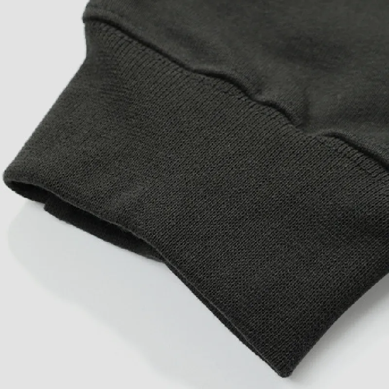 Simple Embroidered Sweatshirt-6