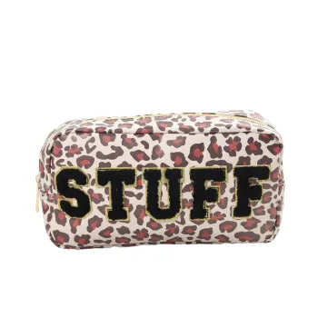 Simple Leopard Print Storage Bags