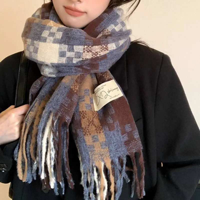 Fashionable Warming Knit Scarf-2