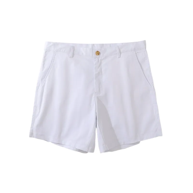 Simple Loose Cotton Sports Shorts-3